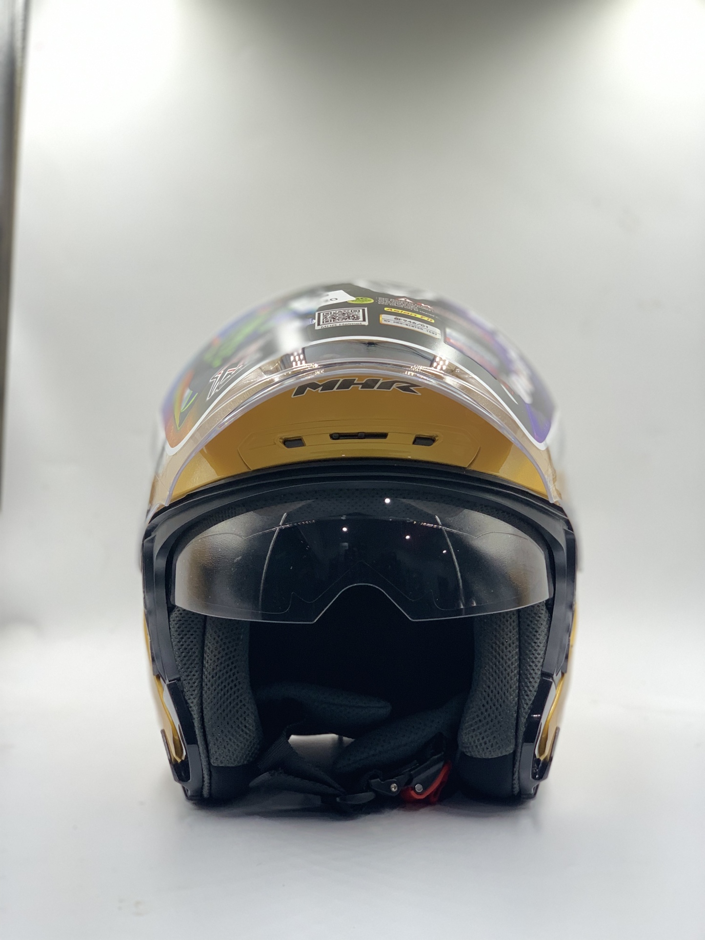 MHR NV Force Dual Visor Plain Solid Colour (SIRIM)